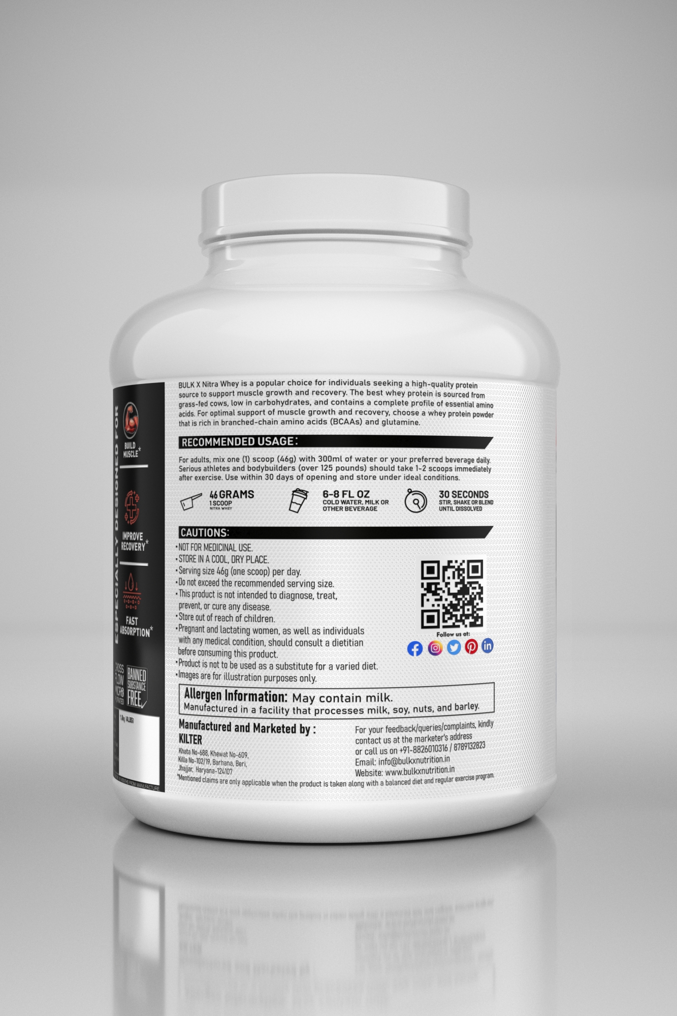 Bulk X NITRA WHEY 4LB 03